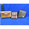 Image 1 : 2 Leather Ammo Pouches and Rubber Buttstock Cover