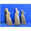 Image 1 : Lot of 3 Misc. Unknown Stocks - 2 Wood, 1 Synthetic