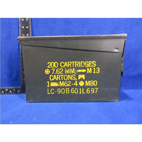 Metal Ammo Can - 10" x 3 1/2" x 7" High