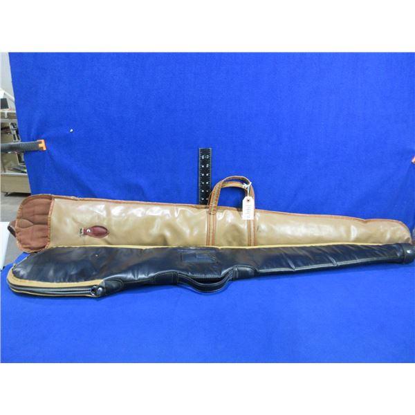 2 Soft Gun Cases - Unknown 44" and 42" with Broken Zipper