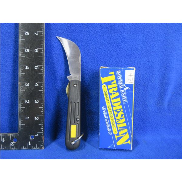 Schrade Imperial Tradesman Hawkbill Folding Lock Knife