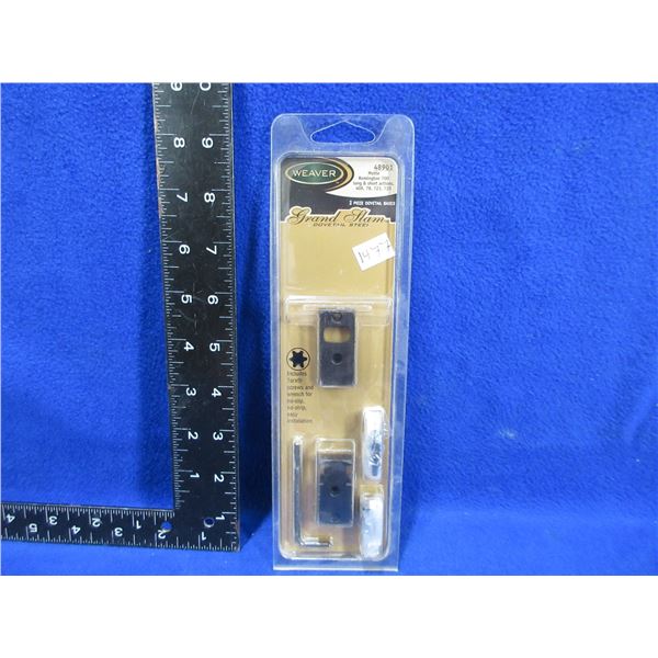 NEW - Weaver Grand Slam 2 Piece Dovetail Bases