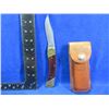 Image 1 : Schrade Uncle Henry LB7 Fixed Blade Lock Knife w/ Sheath