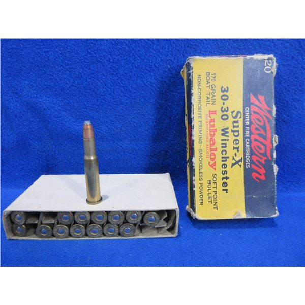 Collector Ammo - 30-30 Win. 170gr Western Cartridges