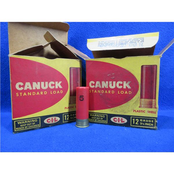 Collector Ammo - 12 Ga. 2 3/4" 5 Shot Canuck Shotshells