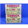 Image 2 : Collector Ammo - 12 Ga. 2 3/4" 5 Shot Canuck Shotshells