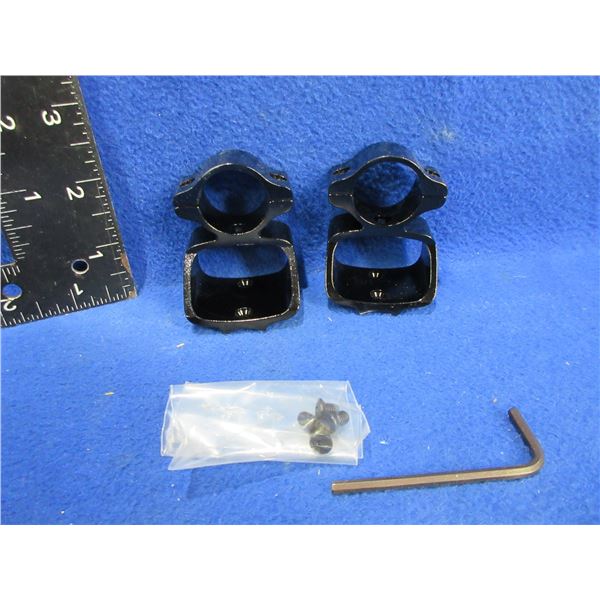 Remington 7400/7600 See-Thru Scope Mount 1" Rings