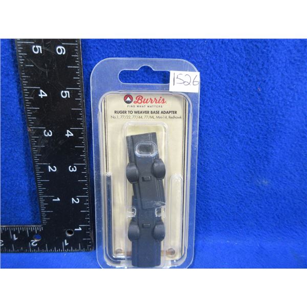 NEW - Burris - Ruger to Weaver Base Adapter # 410991