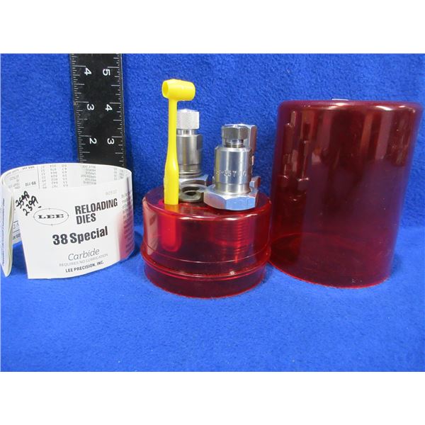 Lee 38 Spl 3 Die Set with Shell Holder # 1