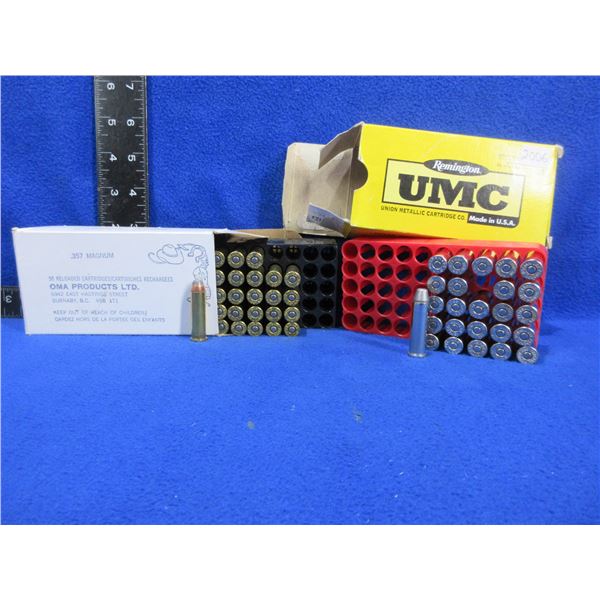 357 Mag Remington Cartridges and OMA Factory Reloads