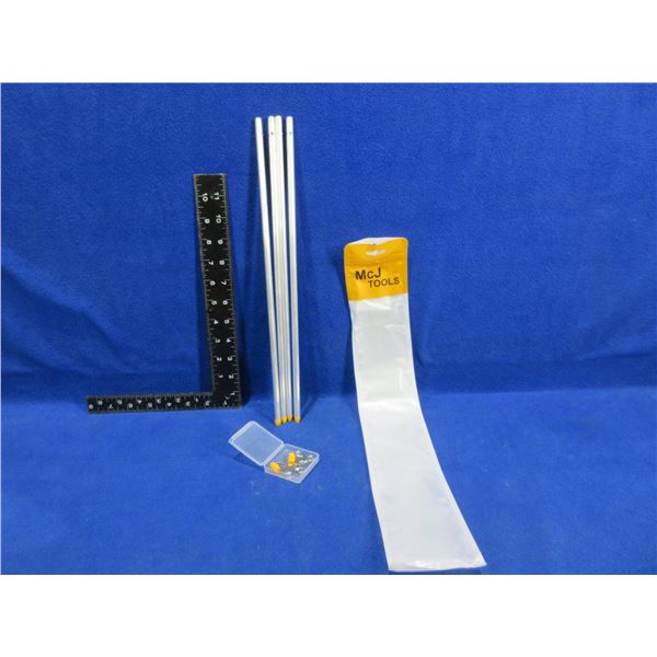 NEW - McJ Tools Primer Feeder Tubes - 2 Large, 2 Small