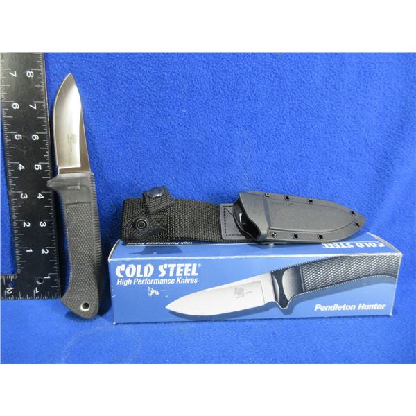 Cold Steel Pendleton Hunter Fixed Blade Knife w/ Sheath