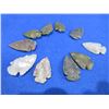 Image 2 : 10 Arrowheads - Approx. 1" to 1 1/2" Length