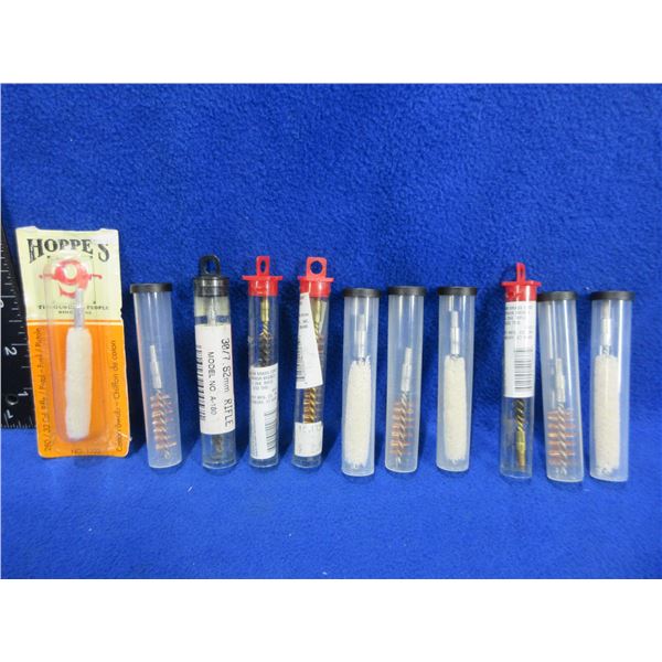 Lot of 11 Assorted Cleaning Brushes and Swabs