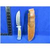 Image 2 : R.H. Ruana "M" Stamp Fixed Blade Knife with Stag Handle