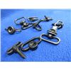 Image 2 : Lot of 10 Assorted Sling Swivel Mounts