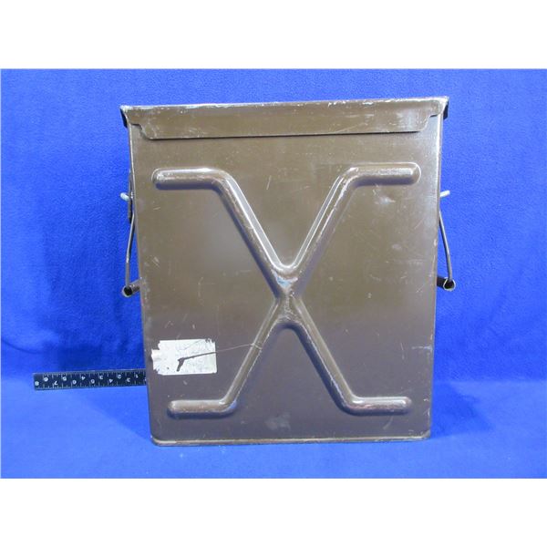 Metal Ammo Can - 12" x 5 1/2" x 13 1/2" High