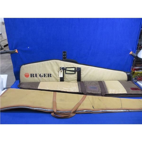 3 Soft Gun Cases- Ruger 44", BushMaster 43", Unknown 48"