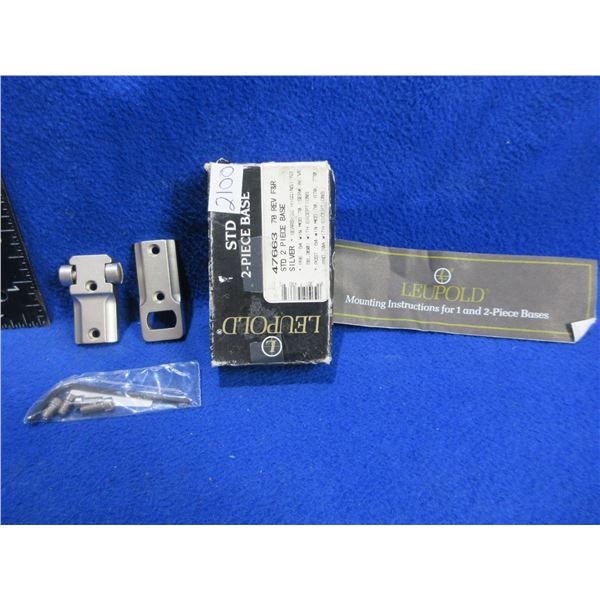Leupold STD 2 Piece Base # 47663 - New Old Stock