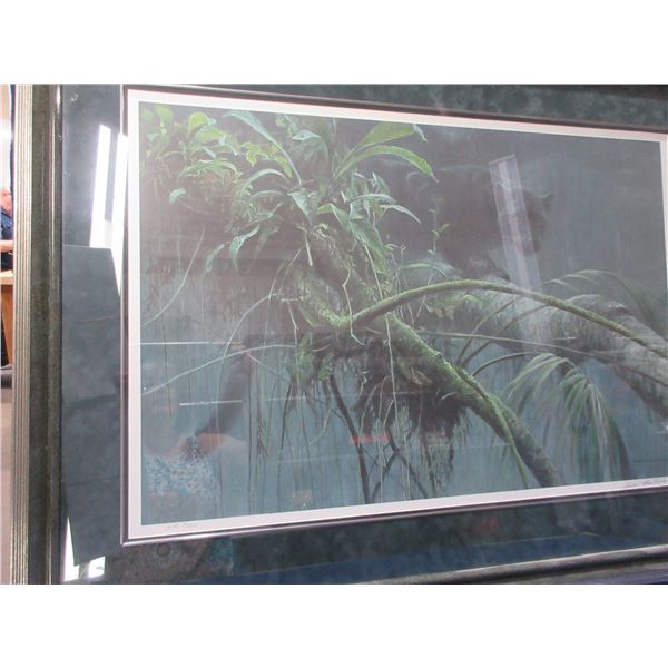 Robert Bateman Print - "Shadow of the Rainforest"