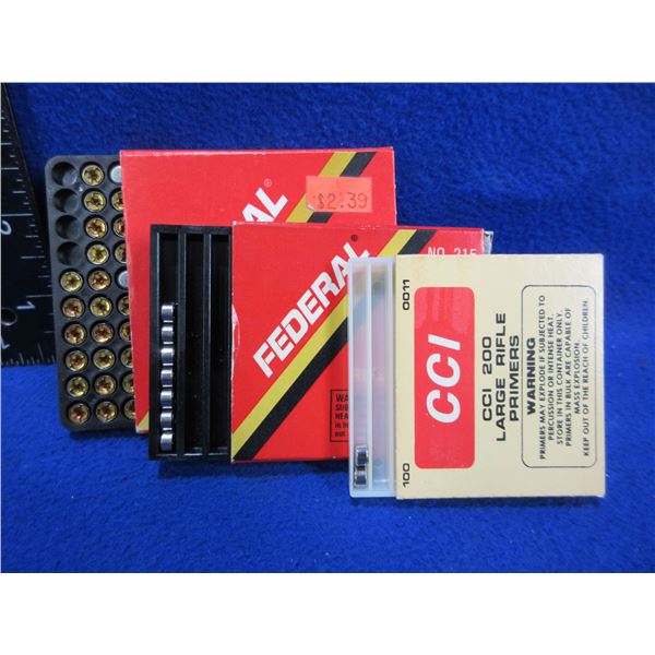 Large Rifle Primers and Large Rifle Magnum Primers