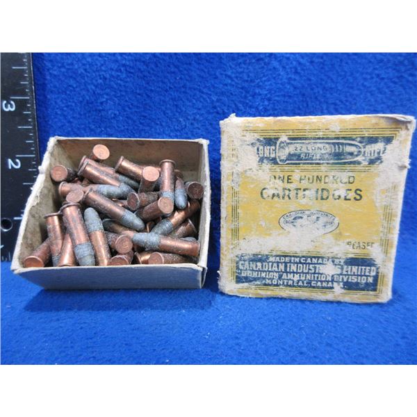 Collector Ammo - 22 LR CIL Dominion Cartridges - Box of 57