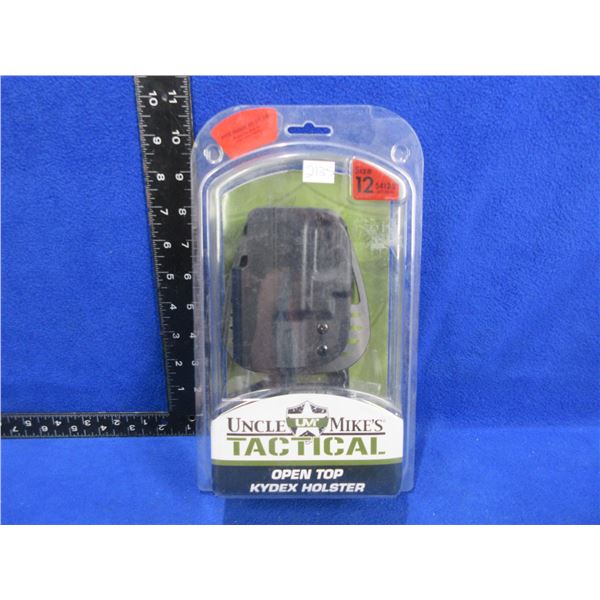 NEW - Uncle Mike's Tactical Kydex Open Top Holster