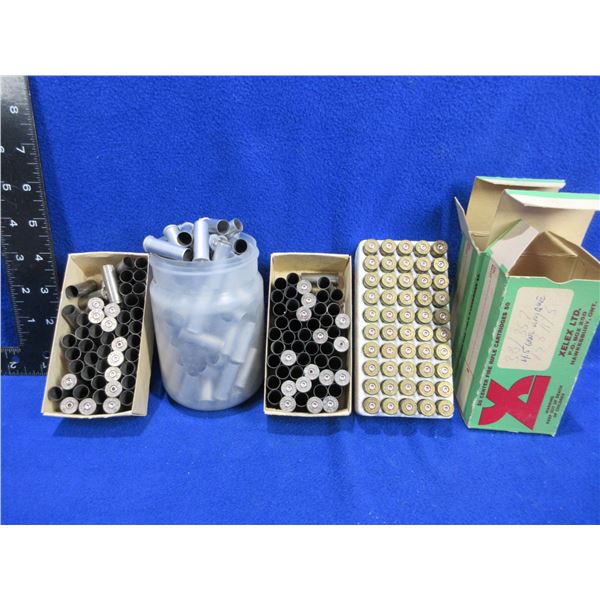 Brass Only - 38 Spl Unprimed - 3 Boxes of 50, Jar of 129
