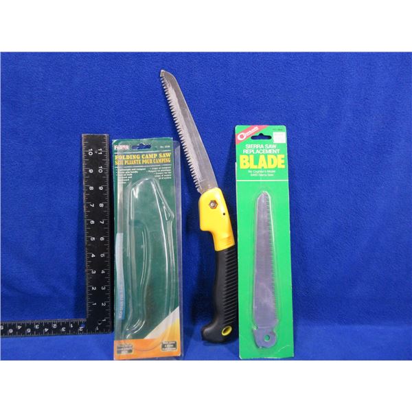 Folding Camp Saw & Coghlan's Replacement Blade