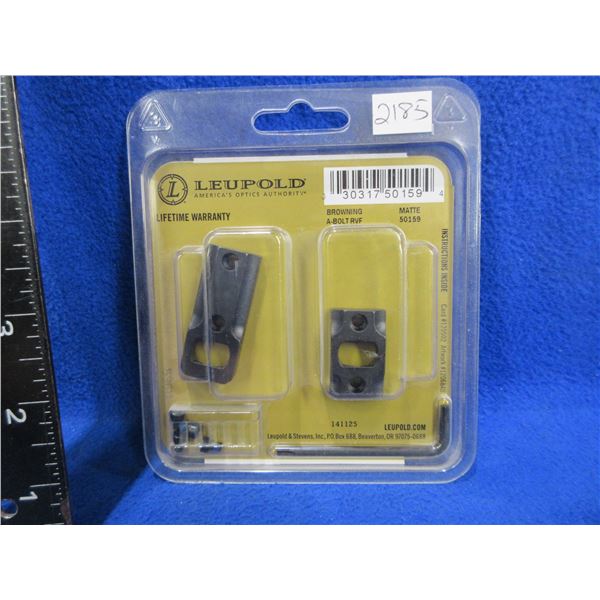 NEW - Leupold Browning A-Bolt RVF DD 2 Piece Base