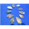 Image 2 : 10 Arrowheads - Approx. 1" to 1 1/2" Length
