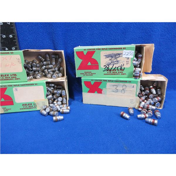 38 Spl/357 Mag FP Bullets