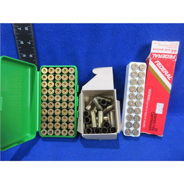 Brass Only - 44 Rem. Mag Unprimed