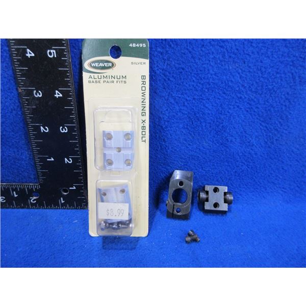 Buehler 2 Piece Base and Weaver 2 Piece Base