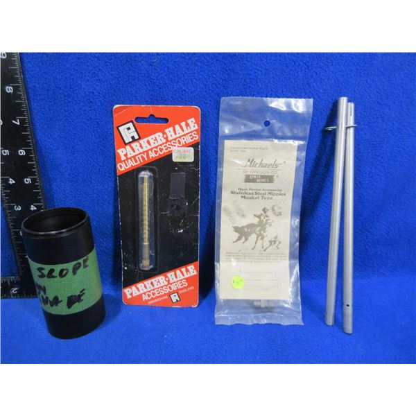 Lot of Misc. - RCBS Primer Tubes, Nipple, Sun Shade, Etc.