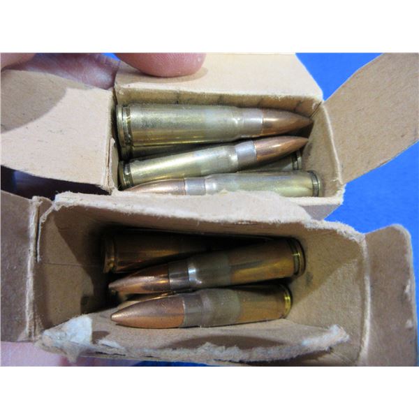 7.62X39 Ball Military Cartridges - Box of 15, Box of 6