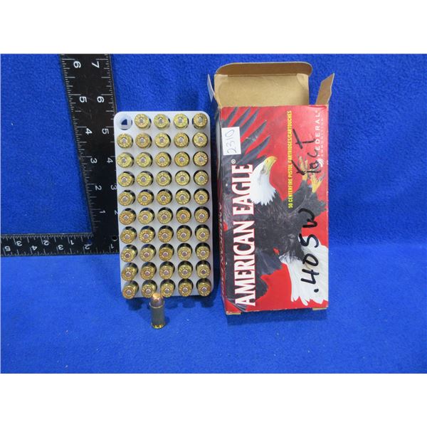 40 S&W 165gr FMJ American Eagle Federal Cartridges
