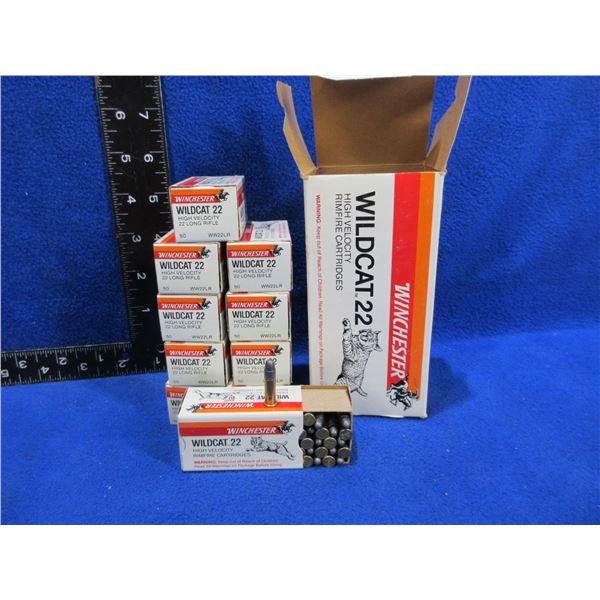 22 LR 40gr HV Winchester Wildcat 22 Cartridges