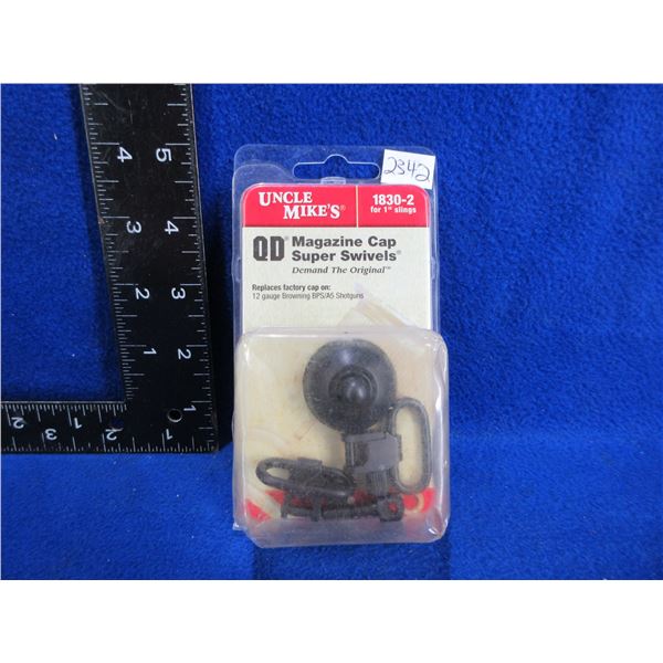 NEW - Uncle Mike's QD Magazine Cap and Super Swivels
