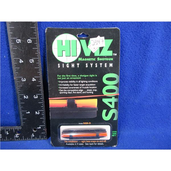 Hi Viz Magnetic Fiber Optic Shotgun Sight System