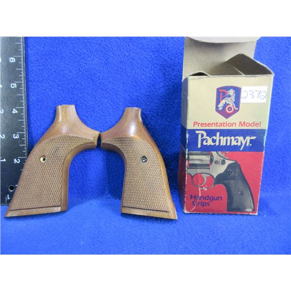 Pachmayr Ruger Security Six Wood Grips with Screw