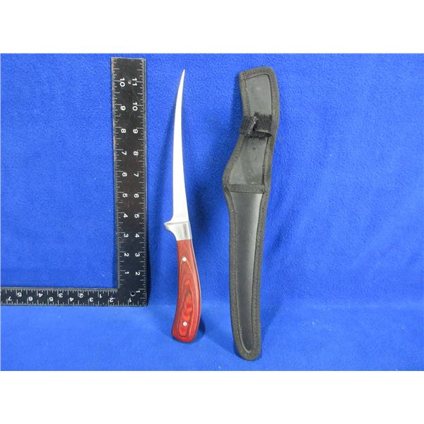 Rostfrei Striker Sport Fillet Knife with Sheath - 7" Blade
