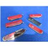 Image 2 : 6 Folding Blade Key Chain Knives