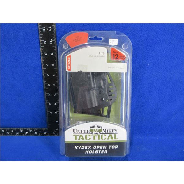 NEW - Uncle Mike's Tactical Kydex Open Top Holster
