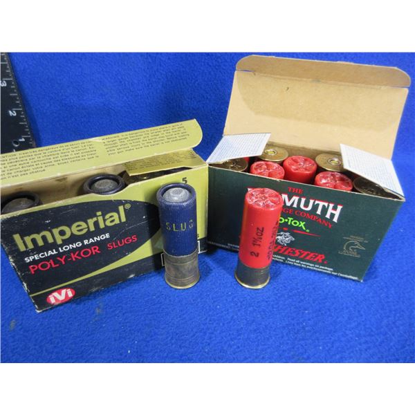 12 Ga. 2 3/4" Winchester and Imperial Shotshells