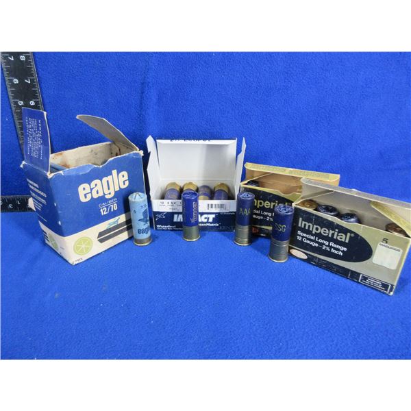 12 Ga. 2 3/4" Assorted Shotshells