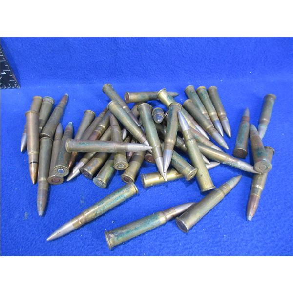 303 British Mixed Factory and Military Cartridges - Bag of 45