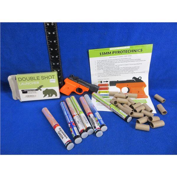 Margo Supplies 15MM Pyrotechnic Launcher with Flares
