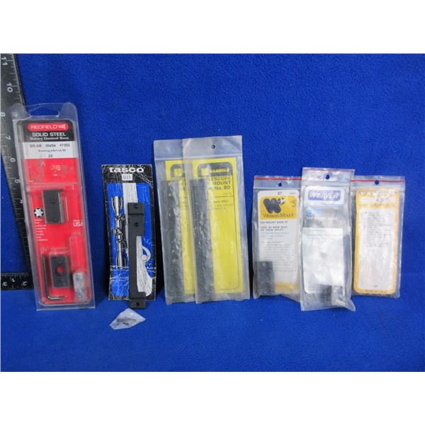 Lot of 7 Misc. Scope Bases/Mounts