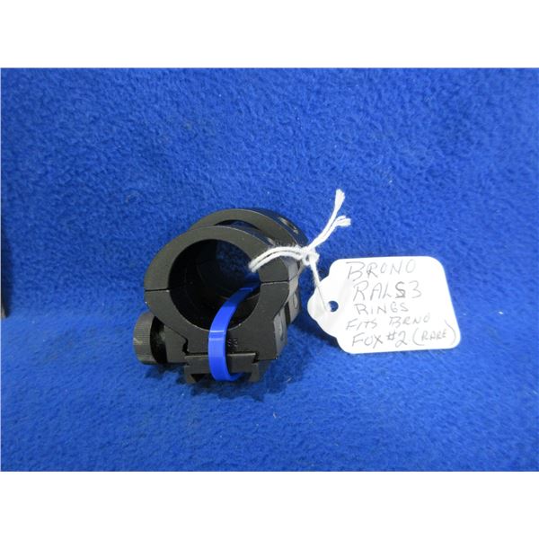 BRNO RALS3 Scope Rings for BRNO Fox 2